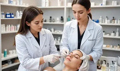 Exterior view of Cosmo Radiance India's Largest Integrated Aesthetic Center in Miyapur Hyderabad