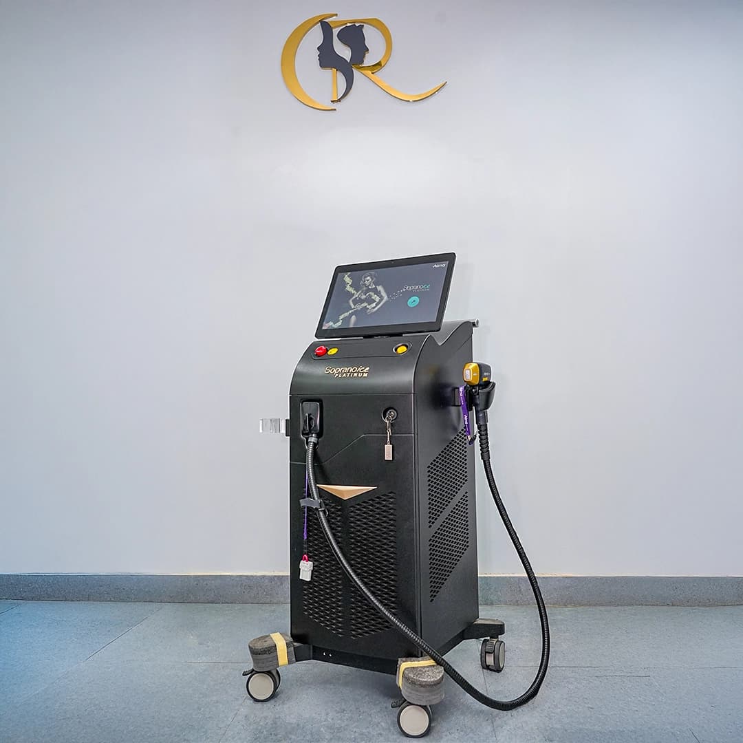 Alma Soprano Ice Platinum Special Edition laser hair removal system at Cosmo Radiance Hyderabad