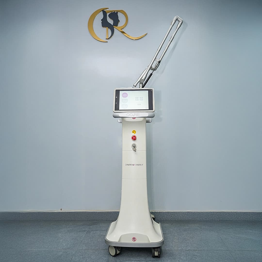 Candela CO2RE Fractional Laser for skin resurfacing and scar treatment at Cosmo Radiance Hyderabad