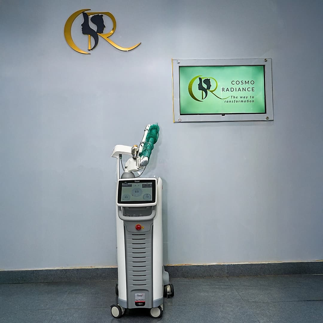 Fotona Starwalker Pico Q-Switched Laser for tattoo removal and skin rejuvenation at Cosmo Radiance Hyderabad